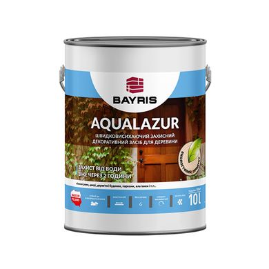 Изображение Защитное декоративное средство BAYRIS AQUALAZUR белый 2,5 л Farbers