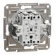Выключатель двухклавишный Schneider Electric Asfora белый