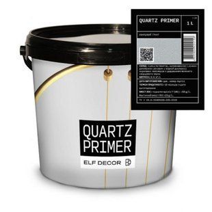 Зображення Грунт кварцовий для декору ELF Quartz Primer 1 л Farbers