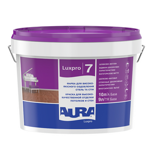 Зображення Фарба акрилатна Aura Luxpro 7 біла 1 л Farbers