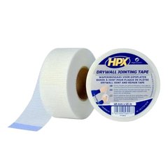 Зображення Стрічка-серпянка армуюча для швів HPX DRYWALL JOINTING TAPE 48 мм х 45 м, біла Farbers