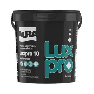 Зображення Фарба інтер'єрна для кухонь та ванних кімнат Aura Luxpro 10, напівматова 0,95 л Farbers