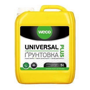 Изображение Грунтовка универсальная Universal Plus WECO, 5 л Farbers