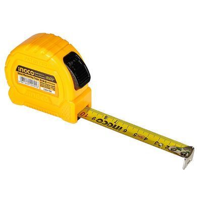 Зображення Рулетка INGCO SUPER SELECT HSMT27519-1 автостоп 5 м х 19 мм Farbers