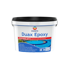 Зображення Фуга ESKARO DUAX EPOXY двухкомпонентная эпоксидная 210 білий, 2 кг Farbers