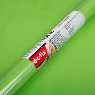 Зображення Самоклеюча однотонна глянцева плівка D-C-Fix салатова рулон 45 см х 15 м Df200-1995 Farbers