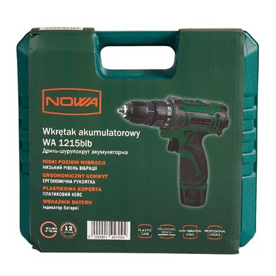 Изображение Шуруповерт NOWA WA 1215BLB Farbers